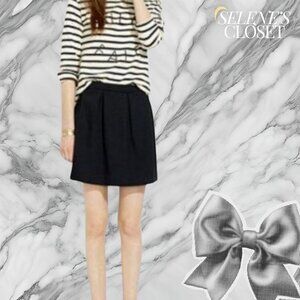 [She's So Cool] Madewell Black Ribbed Mini Skirt Sz 4
